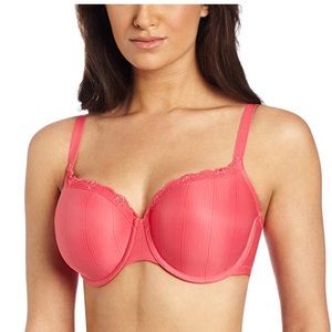 Panache Porcelain Viva Tshirt Bra 36FF Coral